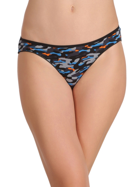 

Clovia Women Black Printed Bikini Briefs PN1945P13S