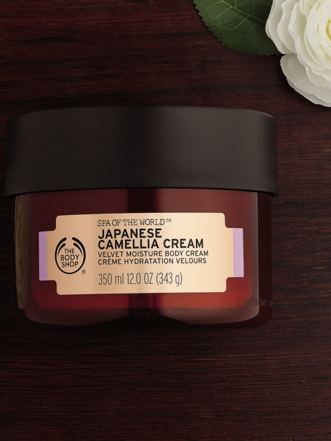 

THE BODY SHOP Japanese Camelia Sustainable Body Cream 350 ml, Brown