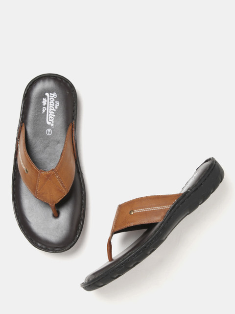

Roadster Men Tan Brown Comfort Sandals