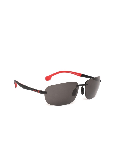 

Carrera Men Rectangle Sunglasses CARRERA 4010/S BLX 62IR, Grey