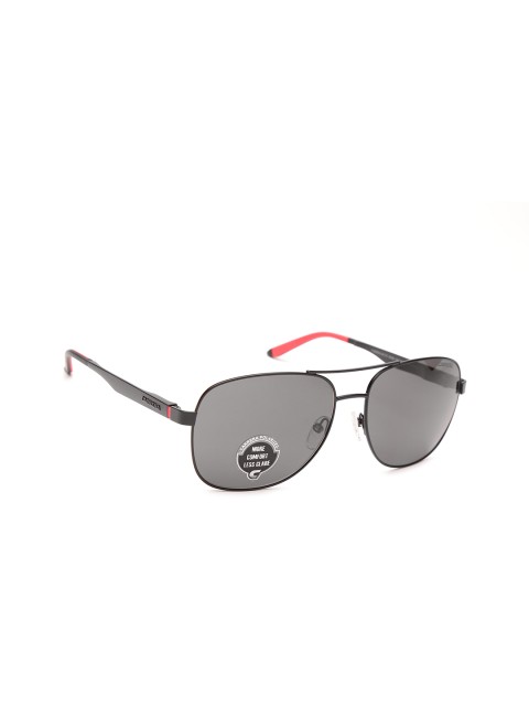 

Carrera Men Oval Sunglasses 8015/S 003 59M9, Black