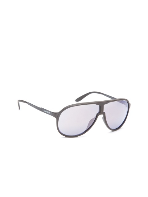 

Carrera Men Mirrored Oval Sunglasses NEW CHAMPION 8H7 62MV, Grey