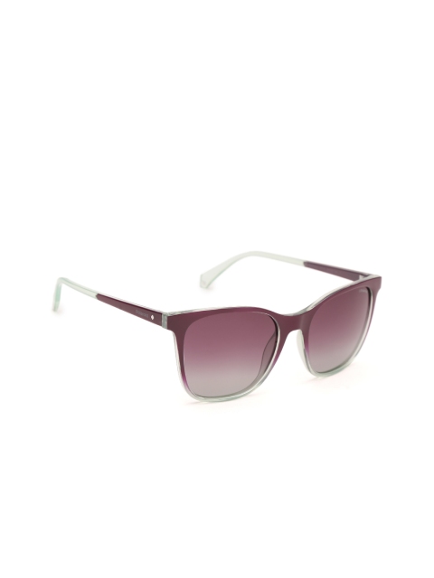 

Polaroid Women Square Sunglasses 4059/S LPP 53JR, Purple