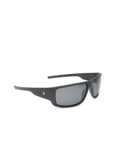 

Polaroid Men Polarised Rectangle Sunglasses 7006/S DL5 64Y2, Grey