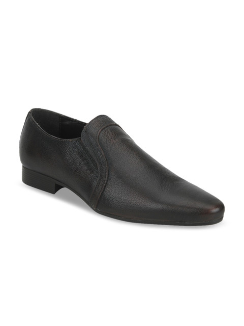 

Red Tape Men Coffee Brown Slip-On Leather Formal Shoes