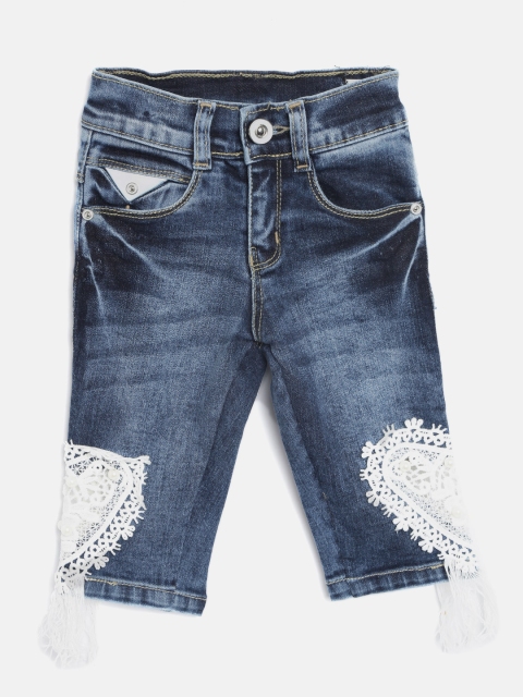 

Tiny Girl Blue Denim Capris