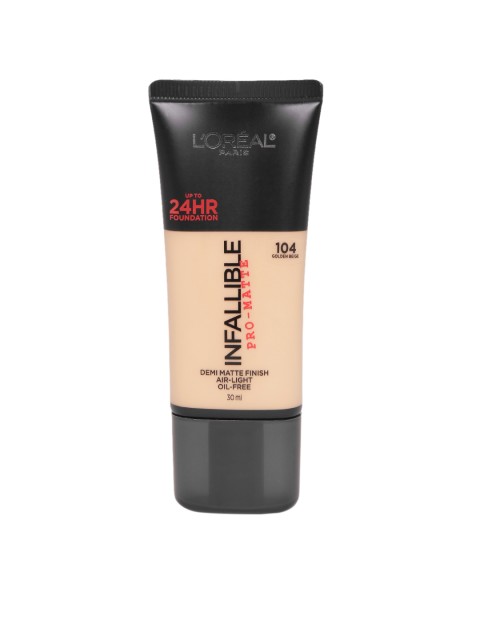 

LOreal Paris Infallible Pro-Matte Foundation - Golden Beige 104 30 g