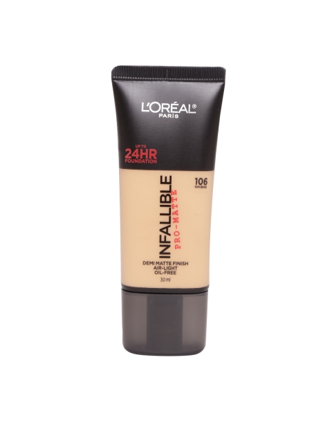 

LOreal Paris Infallible Pro-Matte Foundation - Sun Beige 106 30 ml
