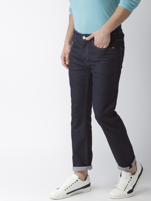 

Mast & Harbour Men Blue Slim Tapered Fit Mid-Rise Clean Look Stretchable Jeans