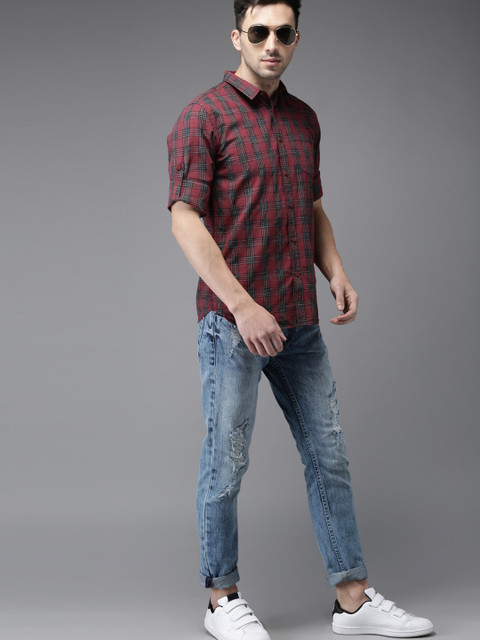 

Moda Rapido Men Blue Slim Fit Mid-Rise Clean Look Jeans