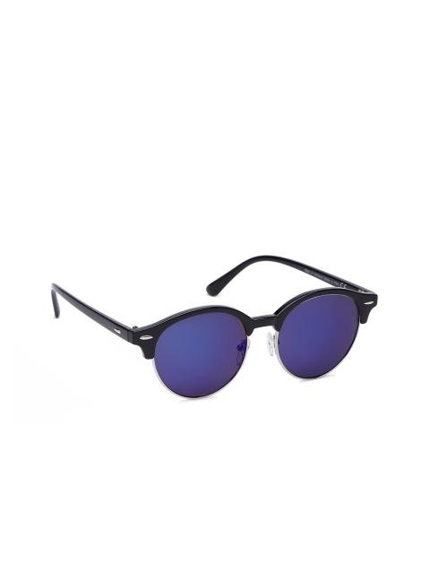 

Mast & Harbour Unisex Browline Sunglasses MFB-PN-PS-DSA1971, Blue