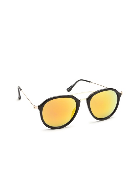 

Mast & Harbour Unisex Oval Sunglasses MFB-PN-PS-DSA1932, Gold