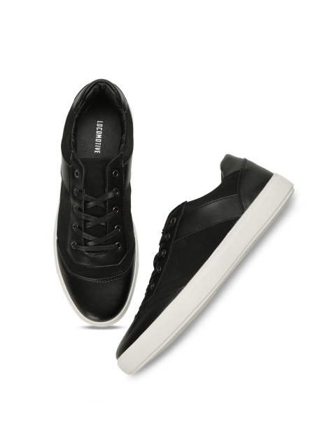 

LOCOMOTIVE Men Black Sneakers