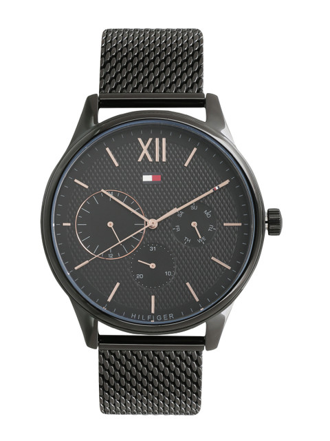 

Tommy Hilfiger Men Black Analogue Watch TH1791420