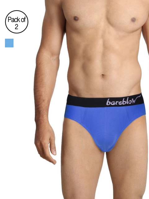 

Bareblow Men Pack of 2 Assorted Briefs BBBR0203XL, Multi