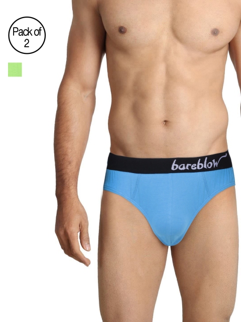 

Bareblow Men Pack of 2 Assorted Briefs BBBR0904XL, Multi