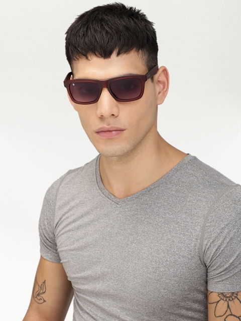 

WROGN Men Wayfarer Sunglasses 58008, Black