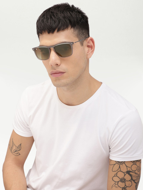

WROGN Men Wayfarer Sunglasses 80030, Brown