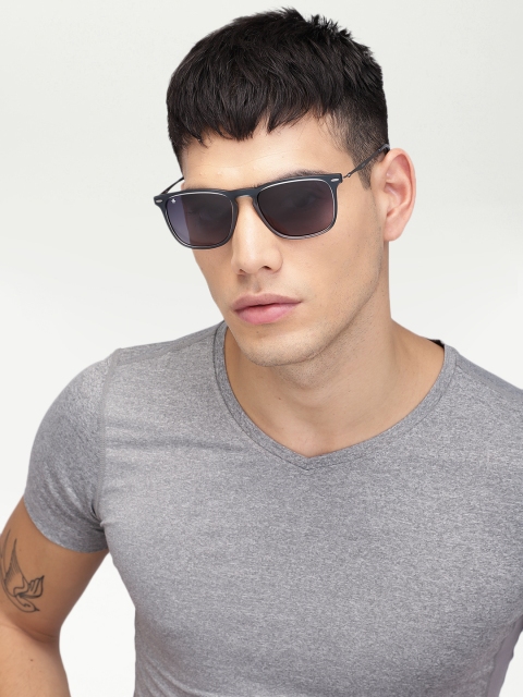 

WROGN Men Wayfarer Sunglasses 80030, Grey