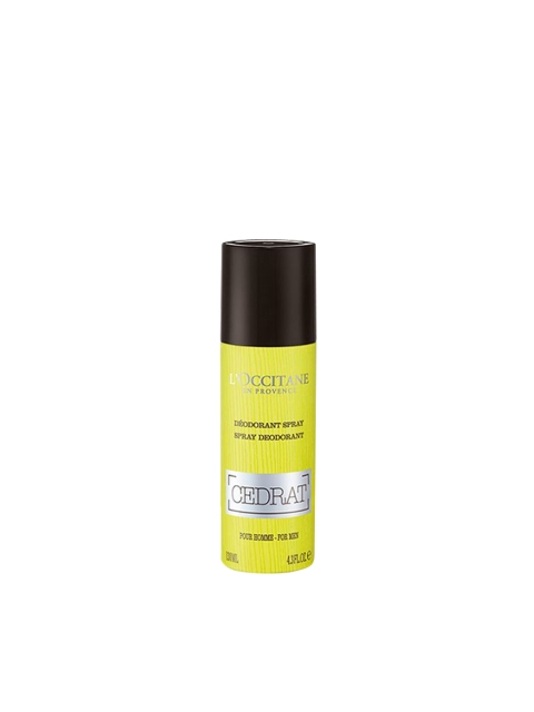 

LOccitane en Provence Men Cedrat Deodorant Body Spray 130 ml, Yellow