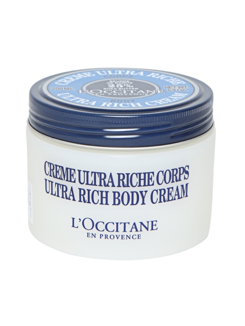 

LOccitane en Provence Unisex Shea Butter Ultra Rich Body Cream 200 ml, White