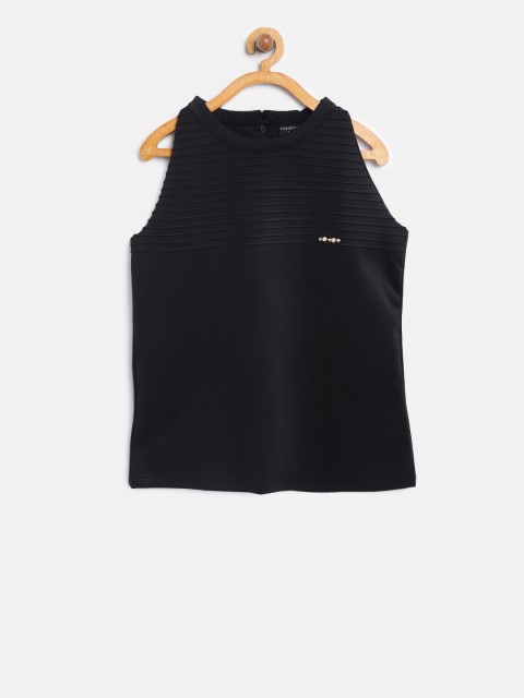 

Tiny Girl Girls Black Solid Top