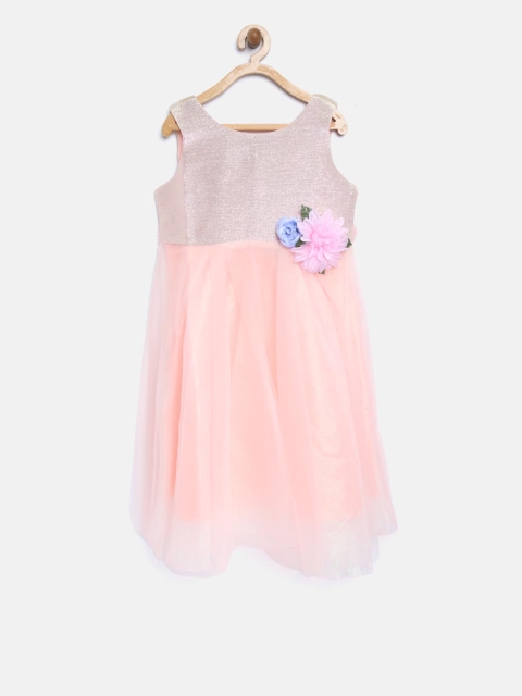 

Nauti Nati Girls Pink Shimmer Fit and Flare Dress