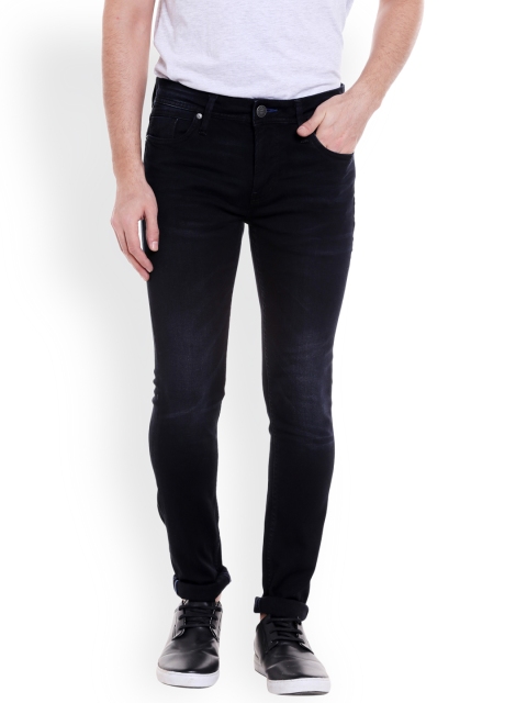 

Killer Men Navy Blue Slim Fit Mid-Rise Clean Look Jeans