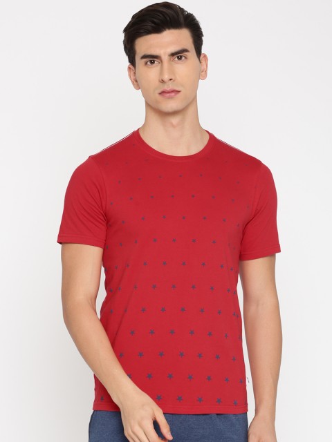 

Converse Men Red Printed Round Neck T-shirt