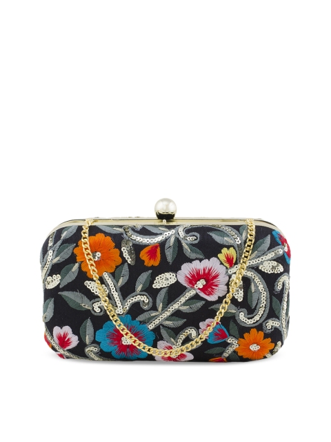 

Tarini Nirula Multicoloured Embellished Clutch, Multi