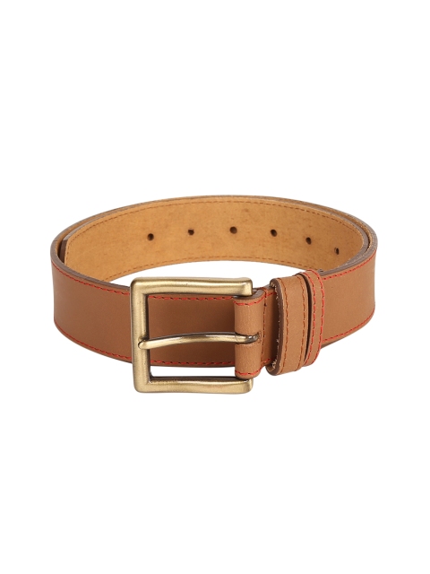 

Fastrack Men Tan Solid Belt