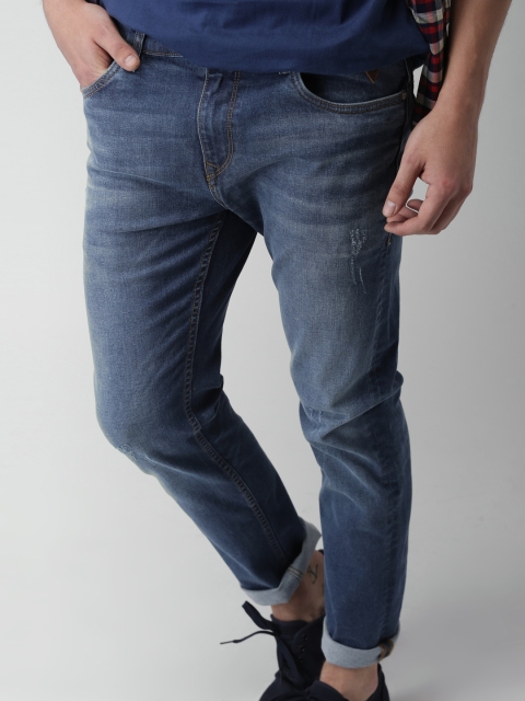 

Harvard Men Blue Slim Tapered Fit Mid-Rise Clean Look Stretchable Jeans