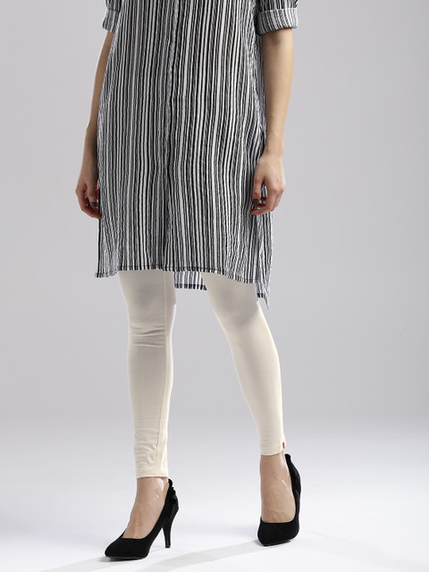 

W Off-White Leggings