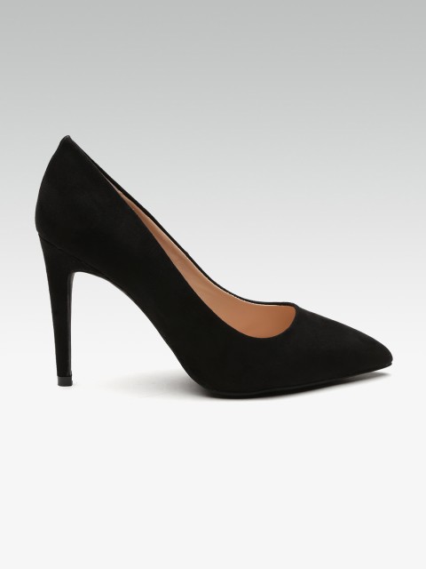 

DOROTHY PERKINS Women Black Solid Pumps