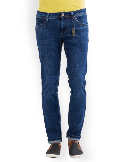 

Integriti Men Blue Slim Fit Mid-Rise Clean Look Jeans