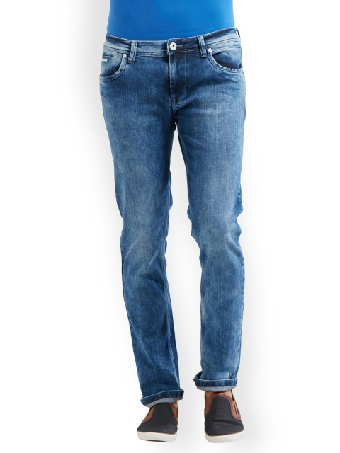 

Integriti Men Blue Slim Fit Mid-Rise Clean Look Jeans