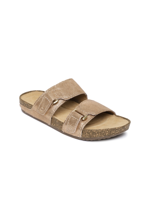 

Clarks Women Dusty Pink Solid Leather Open Toe Flats