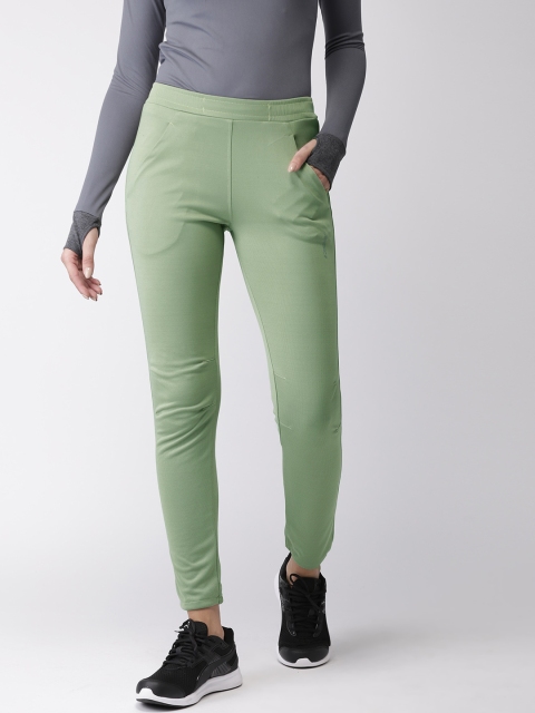 

2GO Women Green Running Track Pant
