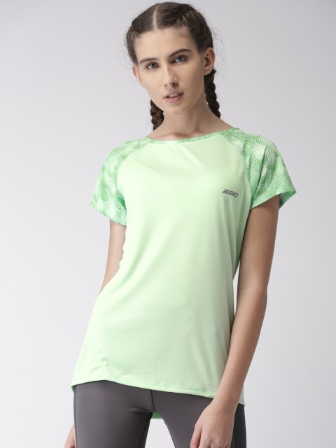 

2GO Lime Green Go-Dry Running T-shirt