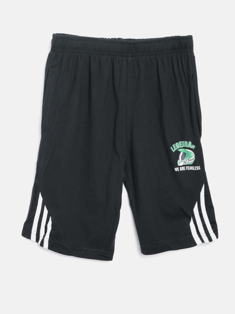

SDL by Sweet Dreams Boys Navy Blue Solid Lounge Shorts F-BS-0001