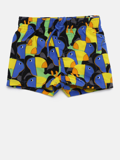 

mothercare Boys Blue & Yellow Toucan Swim Shorts HB767