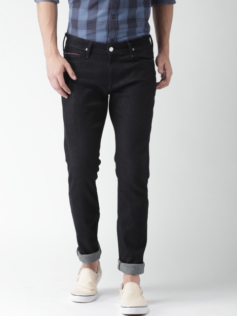 

Tommy Hilfiger Men Blue Skinny Fit Low-Rise Clean Look Stretchable Jeans