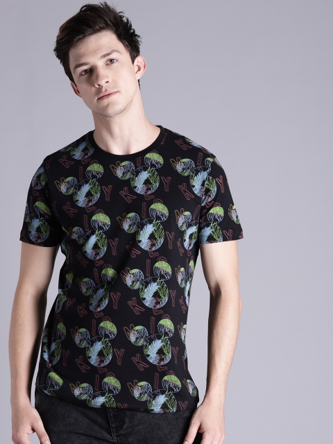 

Kook N Keech Disney Men Black Printed Round Neck T-shirt