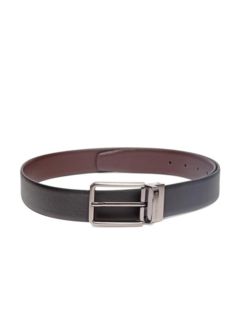 

Louis Philippe Men Black & Brown Leather Reversible Belt