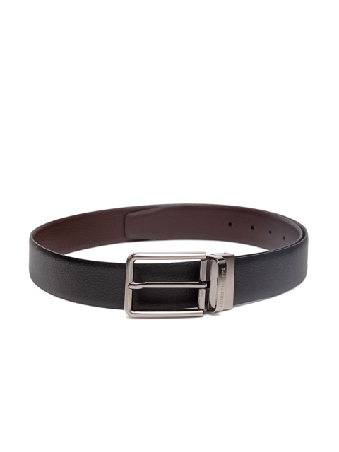 

Louis Philippe Men Black & Brown Leather Reversible Belt