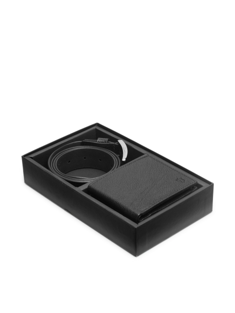 

Louis Philippe Men Black Genuine Leather Accessory Gift Set
