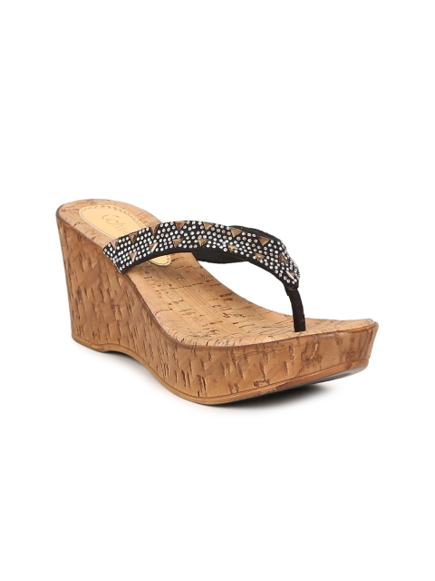

Catwalk Women Black Solid Sandals