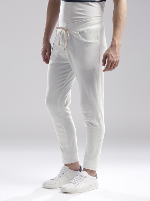 

Hubberholme White Striped Detail Track Pants