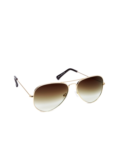 

I DEE Men Aviator Sunglasses IDS2301C11SG, Brown