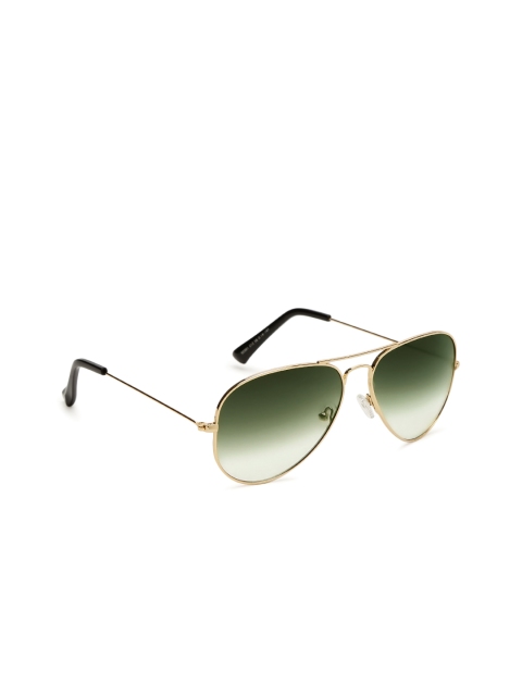 

I DEE Men Aviator Sunglasses IDS2301C12SG, Green